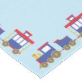 Train Cute Choo-Choo 1st Birthday Party Thema Tafelkleed (Gekanteld)
