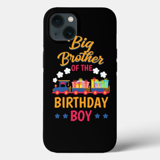 Train Day Party Railroad Big Brother van de geboor Case-Mate iPhone Case (Achterkant)