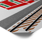 Train Depot Kinder Décor Print Poster (Hoek)