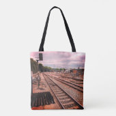 Train depot tote bag (Achterkant)