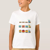 Train Design Kinder T-shirt (Voorkant)