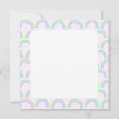 Train dieren roze (Achterkant)