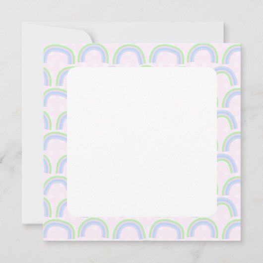 Train dieren roze (Achterkant)