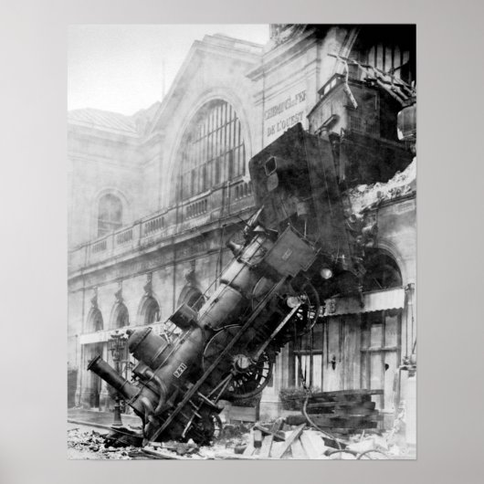 train disaster poster (Voorkant)