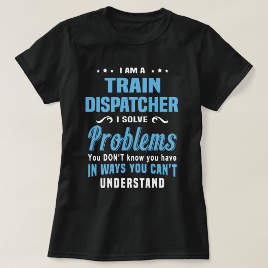 Train Dispatcher T-shirt (Design voorkant)