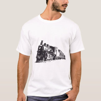 Train Drawing Graphic T-Shirt – Artistieke Sketch
