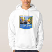 Train du Nord (fiets2) Hoodie (Voorkant)