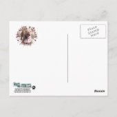 Train Educatie Pitbull socialiseren Briefkaart (Achterkant)