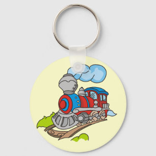 Train- en rode roodhemden en cadeautjes sleutelhanger