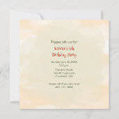 Train Engine Boy 4th Birthday Kaart (Achterkant)