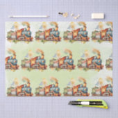 Train Engine Boy Birthday Tissuepapier (Craft)