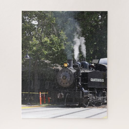 Train Engine Jigzaag Puzzle Legpuzzel (Verticaal)