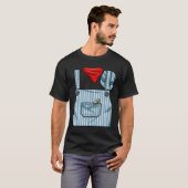 Train Engineer Conductor Kostuum Halloween Train E T-shirt (Voorkant volledig)