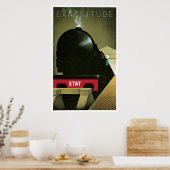 Train Exactitude ETAT Railroad  Poster (Keuken)