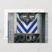 Train Face Briefkaart (Voorkant / Achterkant)