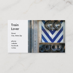 Train Face Visitekaartje