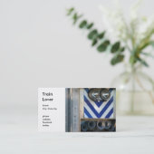 Train Face Visitekaartje (Staand voorkant)