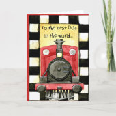 Train FATHER DAY Kaart (Voorkant)