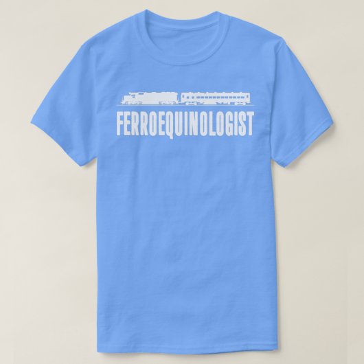 Train Ferroequinoloog T-shirt (Design voorkant)
