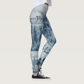 Train fiets 1871 lithograaf voor landpaarden leggings (Rechts)