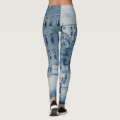 Train fiets 1871 lithograaf voor landpaarden leggings (Achterkant)