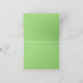 Train Foto Blue Locomotive Hallo Blank Note Card Kaart (Binnen)