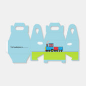 "Train" gevelgunstbox Bedankdoosjes (Uitgevouwen)