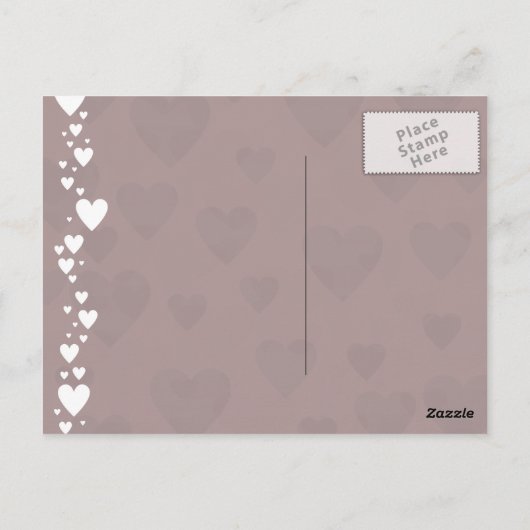 Train Gnome Briefkaart (Achterkant)