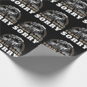 Train Gone Sorry Wrapping Paper Cadeaupapier (Hoek)