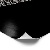 Train Grafisch Ontwerp Schets Retro Stoom Perfect Poster (Hoek)