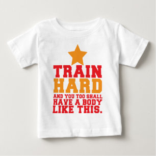 TRAIN HARD en jij ook een lichaam als deze