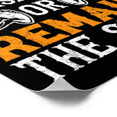 Train Hard Graphic voor bodybuilding fans Poster (Hoek)