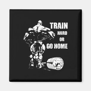 Train hard of ga naar huis Swole Bodybuild Magneet