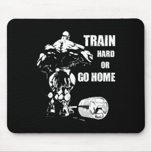 Train hard of ga naar huis Swole Bodybuild Muismat