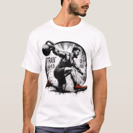 TRAIN HARD OF GA NAAR HUIS T-SHIRT