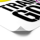 Train Hard of Go Home Penguin Poster (Hoek)