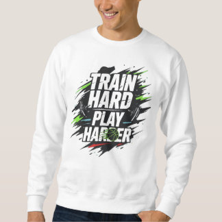 Train Hard Play Harder Basketbal T-shirt – Motiva