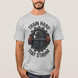 Train Hard Stay Strong T-Shirt – Motiverend T-Shir