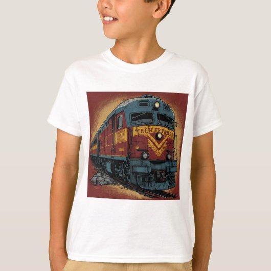 Train Hard, Win Gemakkelijk bedrukt Tshirt (Voorkant)
