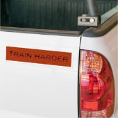 Train Harder Bumpter Sticker (Op Truck)