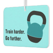 Train Harder, Go Further - Electric Blue Luchtverfrisser (Links)