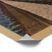 Train- Het kruising van het Grote Zoutenmeer, Ogde Poster (Hoek)