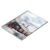 Train in de winter notitieboek (Linkerzijde)