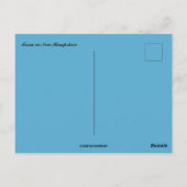 Train in New Hampshire Briefkaart (Achterkant)