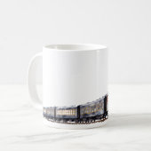 Train in Waterverf stijl Koffiemok (Voorkant links)