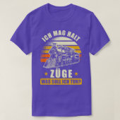 Train Ironbahner Gift Gezegde Funny T-shirt (Design voorkant)
