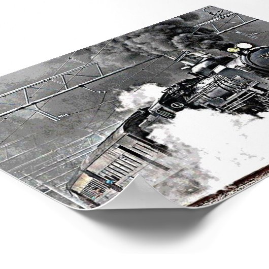 Train Japan Rail Poster (Hoek)