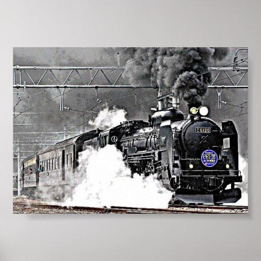 Train Japan Rail Poster (Voorkant)