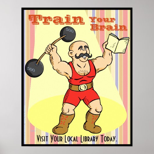 Train je brein poster (Voorkant)