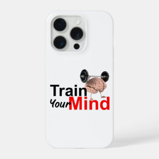 Train Je Geest Motiverende Hersenen Workout Design iPhone 15 Pro Case
